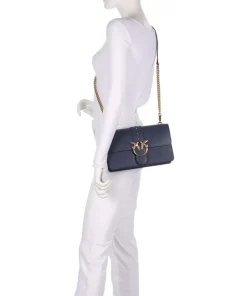 Pinko Crossbody Bags-Love One Classic Crossbody bag softly grained calfskin