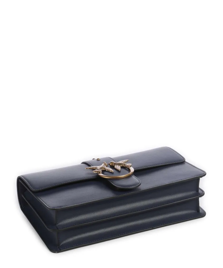 Pinko Crossbody Bags-Love One Classic Crossbody bag softly grained calfskin