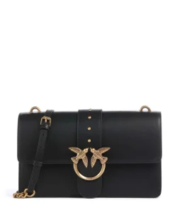 Pinko Crossbody Bags-Love One Classic Crossbody bag softly grained calfskin