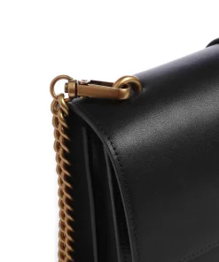 Pinko Crossbody Bags-Love One Classic Crossbody bag softly grained calfskin