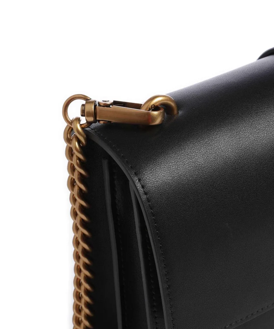Pinko Crossbody Bags-Love One Classic Crossbody bag softly grained calfskin
