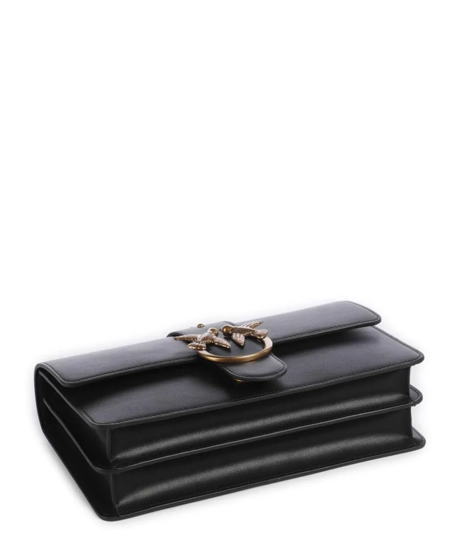 Pinko Crossbody Bags-Love One Classic Crossbody bag softly grained calfskin
