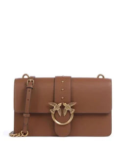 Pinko Crossbody Bags-Love One Classic Crossbody bag softly grained calfskin