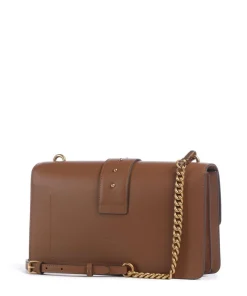Pinko Crossbody Bags-Love One Classic Crossbody bag softly grained calfskin