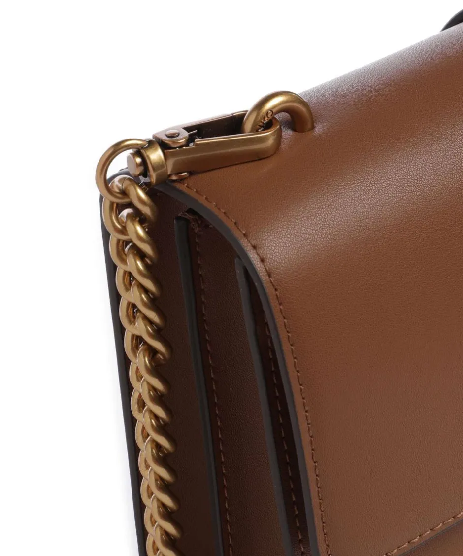 Pinko Crossbody Bags-Love One Classic Crossbody bag softly grained calfskin