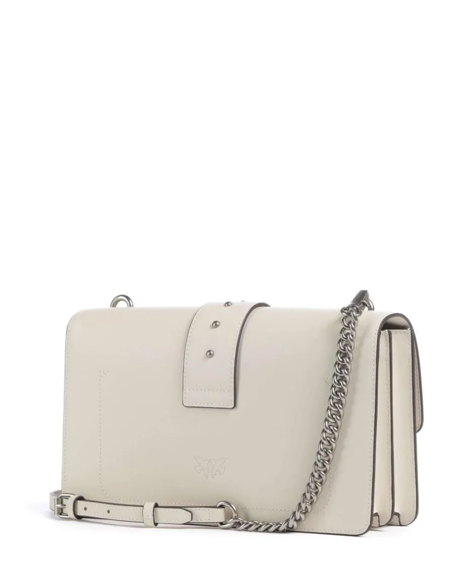 Pinko Crossbody Bags-Love One Classic Crossbody bag softly grained calfskin