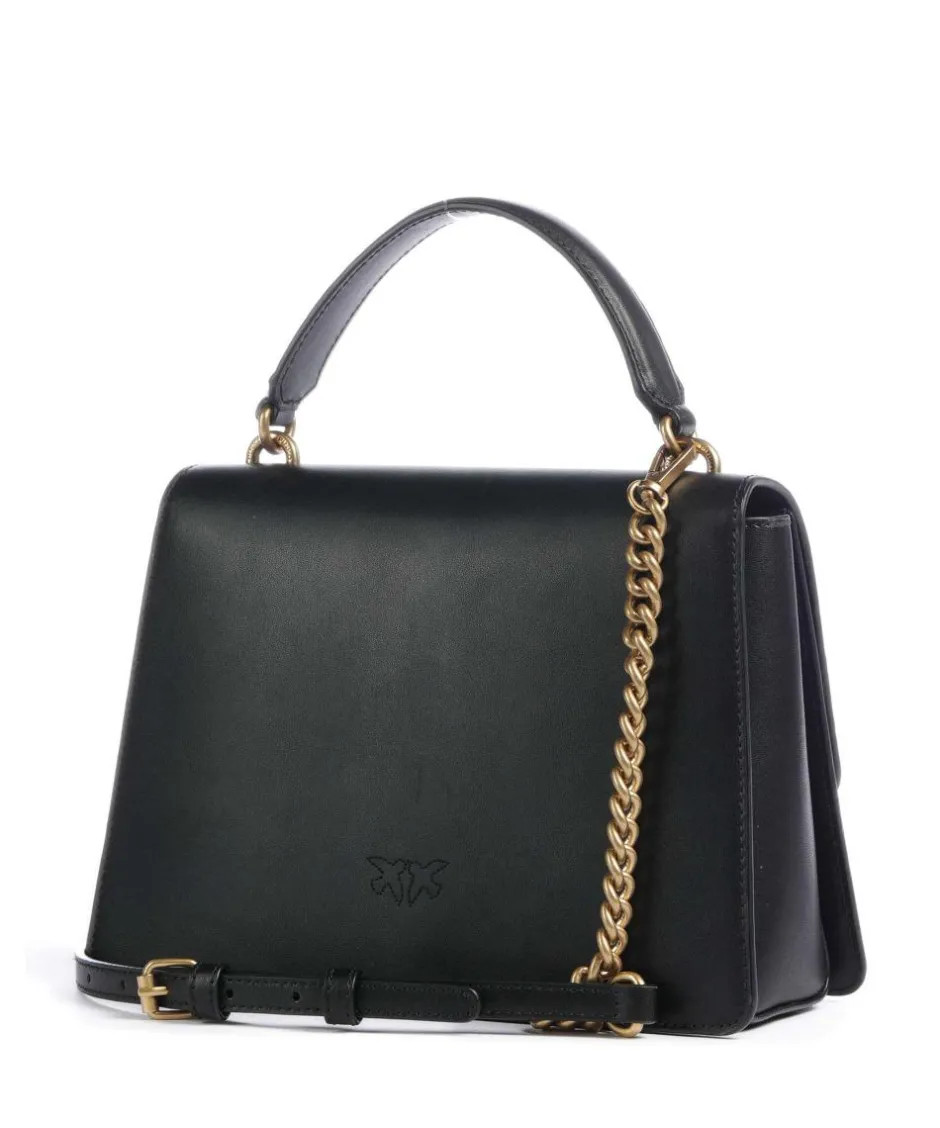 Pinko Handbags|Crossbody Bags-Love One Classic Handbag fine grain cow leather