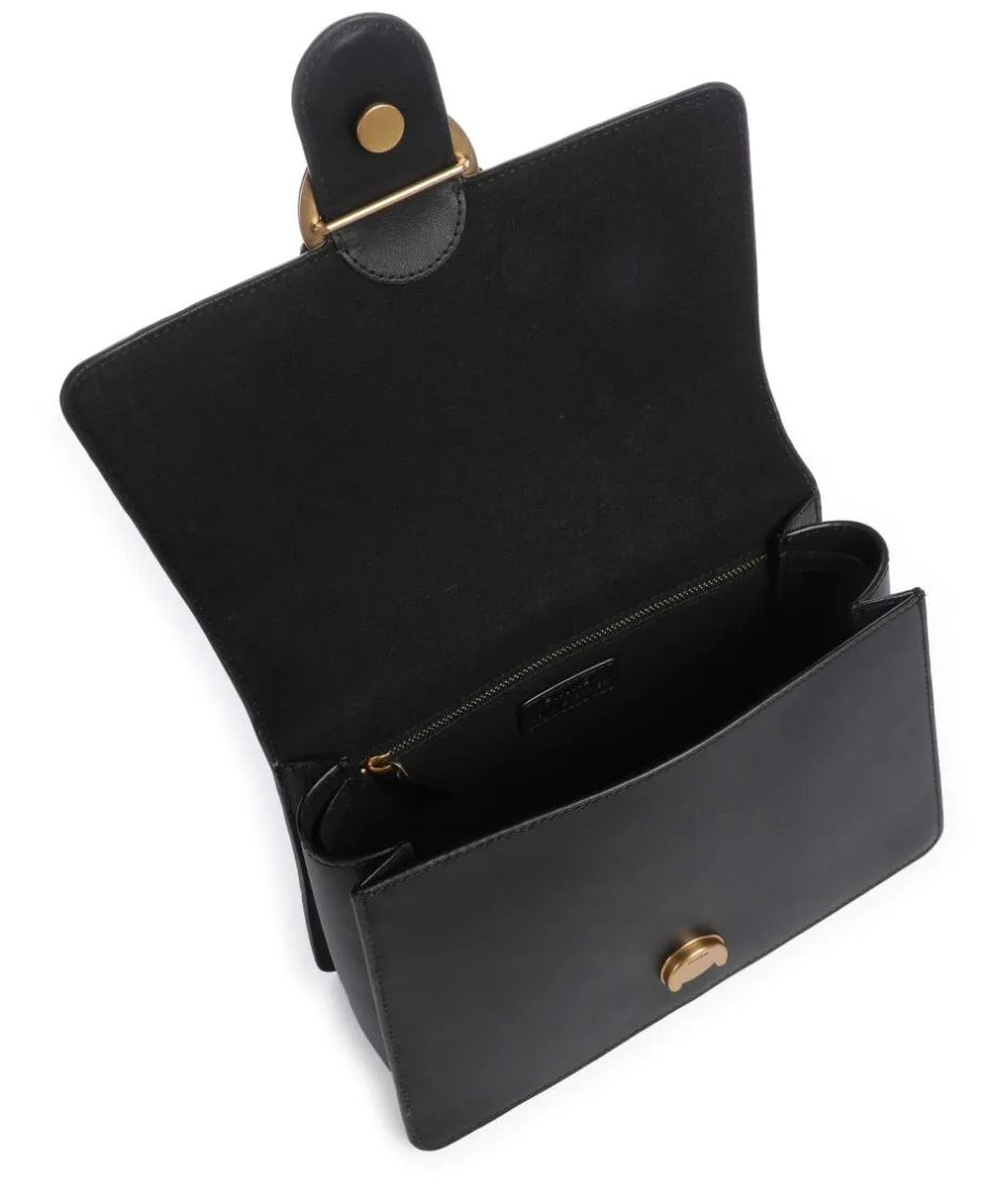Pinko Handbags|Crossbody Bags-Love One Classic Handbag fine grain cow leather