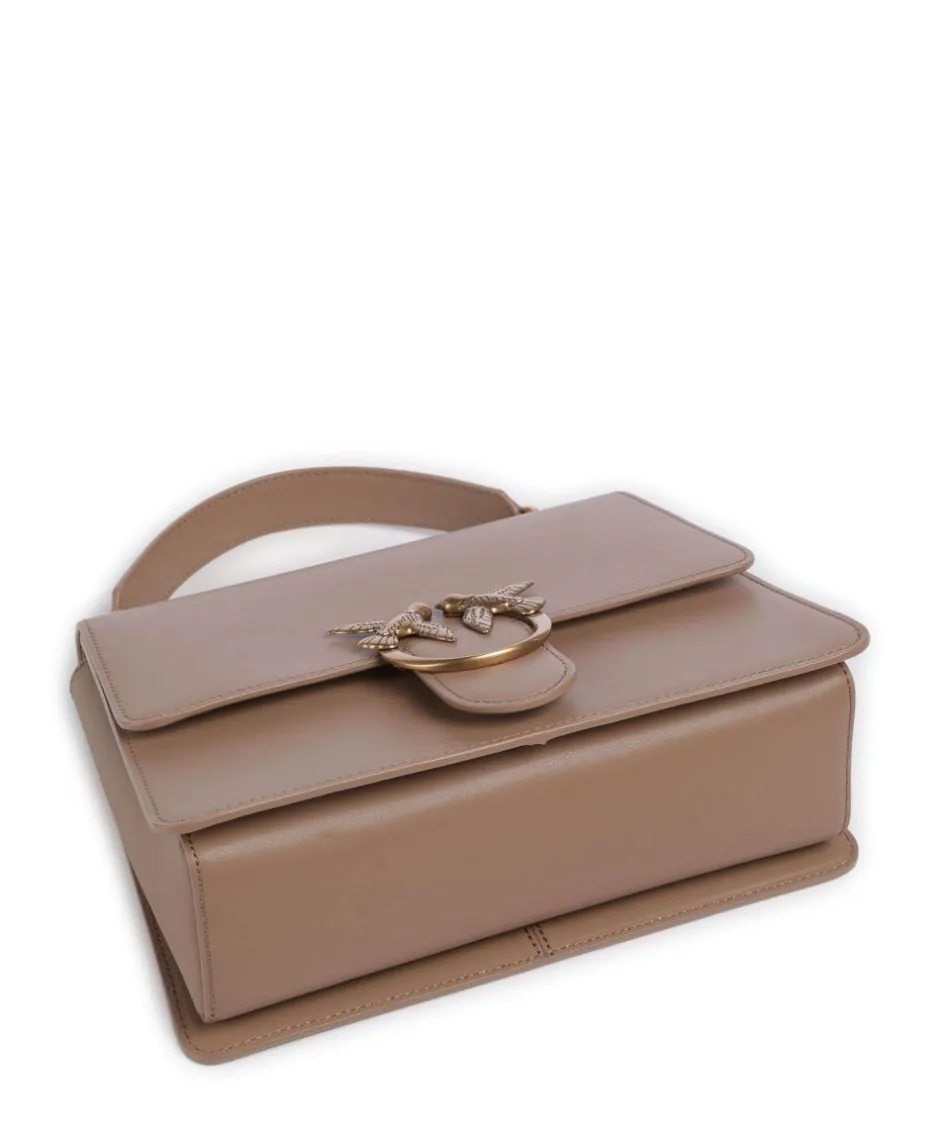 Pinko Handbags|Crossbody Bags-Love One Classic Handbag fine grain cow leather