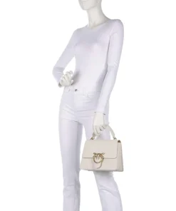 Pinko Handbags|Crossbody Bags-Love One Classic Handbag fine grain cow leather