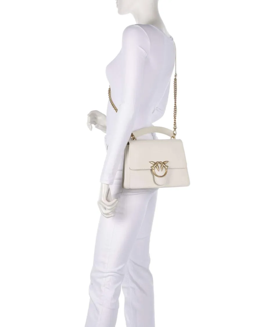 Pinko Handbags|Crossbody Bags-Love One Classic Handbag fine grain cow leather