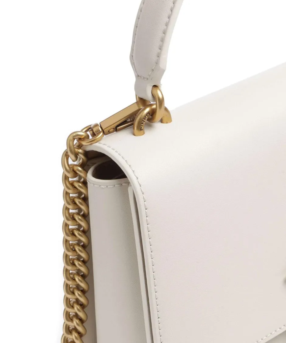 Pinko Handbags|Crossbody Bags-Love One Classic Handbag fine grain cow leather
