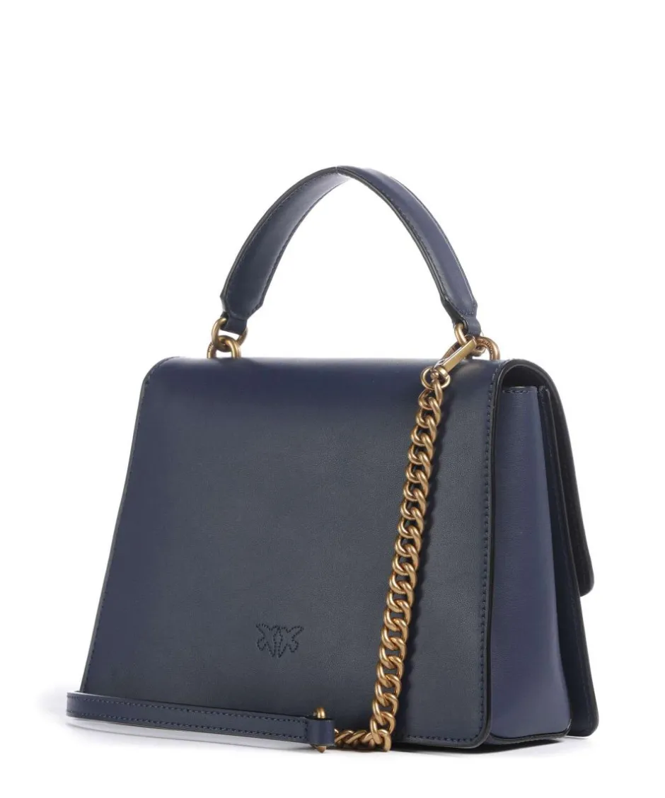 Pinko Handbags|Crossbody Bags-Love One Classic Handbag fine grain cow leather