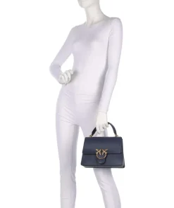 Pinko Handbags|Crossbody Bags-Love One Classic Handbag fine grain cow leather