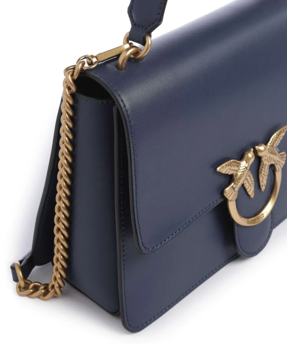 Pinko Handbags|Crossbody Bags-Love One Classic Handbag fine grain cow leather