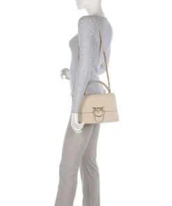 Pinko Handbags|Crossbody Bags-Love One Classic Handbag fine grain cow leather