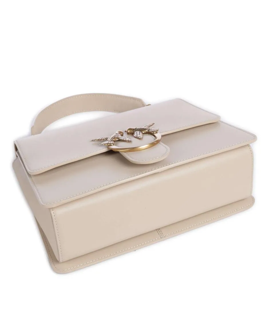Pinko Handbags|Crossbody Bags-Love One Classic Handbag fine grain cow leather