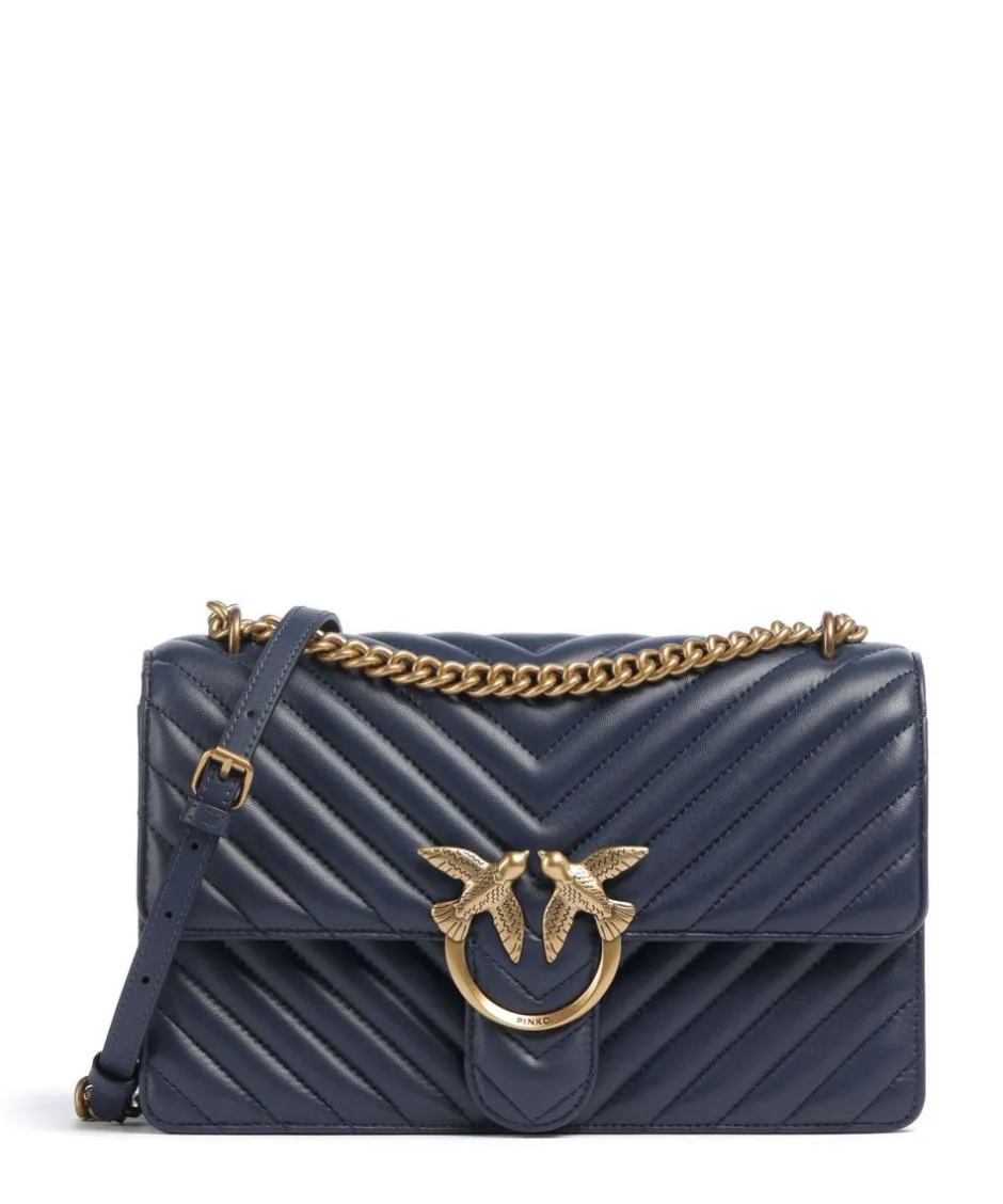 Pinko Shoulder Bags|Crossbody Bags-Love One Classic Shoulder bag sheepskin leather