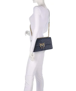 Pinko Shoulder Bags|Crossbody Bags-Love One Classic Shoulder bag sheepskin leather