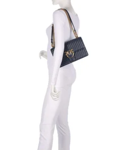 Pinko Shoulder Bags|Crossbody Bags-Love One Classic Shoulder bag sheepskin leather