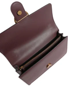 Pinko Shoulder Bags|Crossbody Bags-Love One Classic Shoulder bag fine grain cow leather