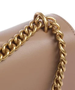 Pinko Shoulder Bags|Crossbody Bags-Love One Classic Shoulder bag fine grain cow leather