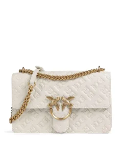 Pinko Shoulder Bags|Crossbody Bags-Love One Classic Shoulder bag embossed leather