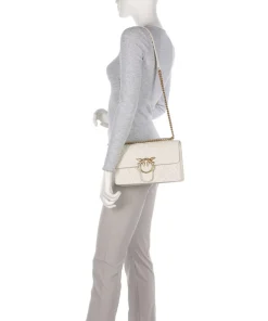 Pinko Shoulder Bags|Crossbody Bags-Love One Classic Shoulder bag embossed leather