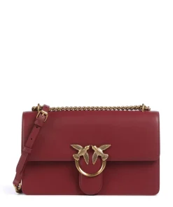 Pinko Shoulder Bags|Crossbody Bags-Love One Classic Shoulder bag fine grain cow leather