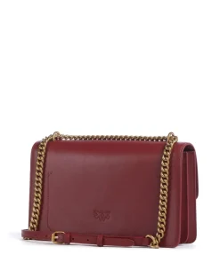 Pinko Shoulder Bags|Crossbody Bags-Love One Classic Shoulder bag fine grain cow leather