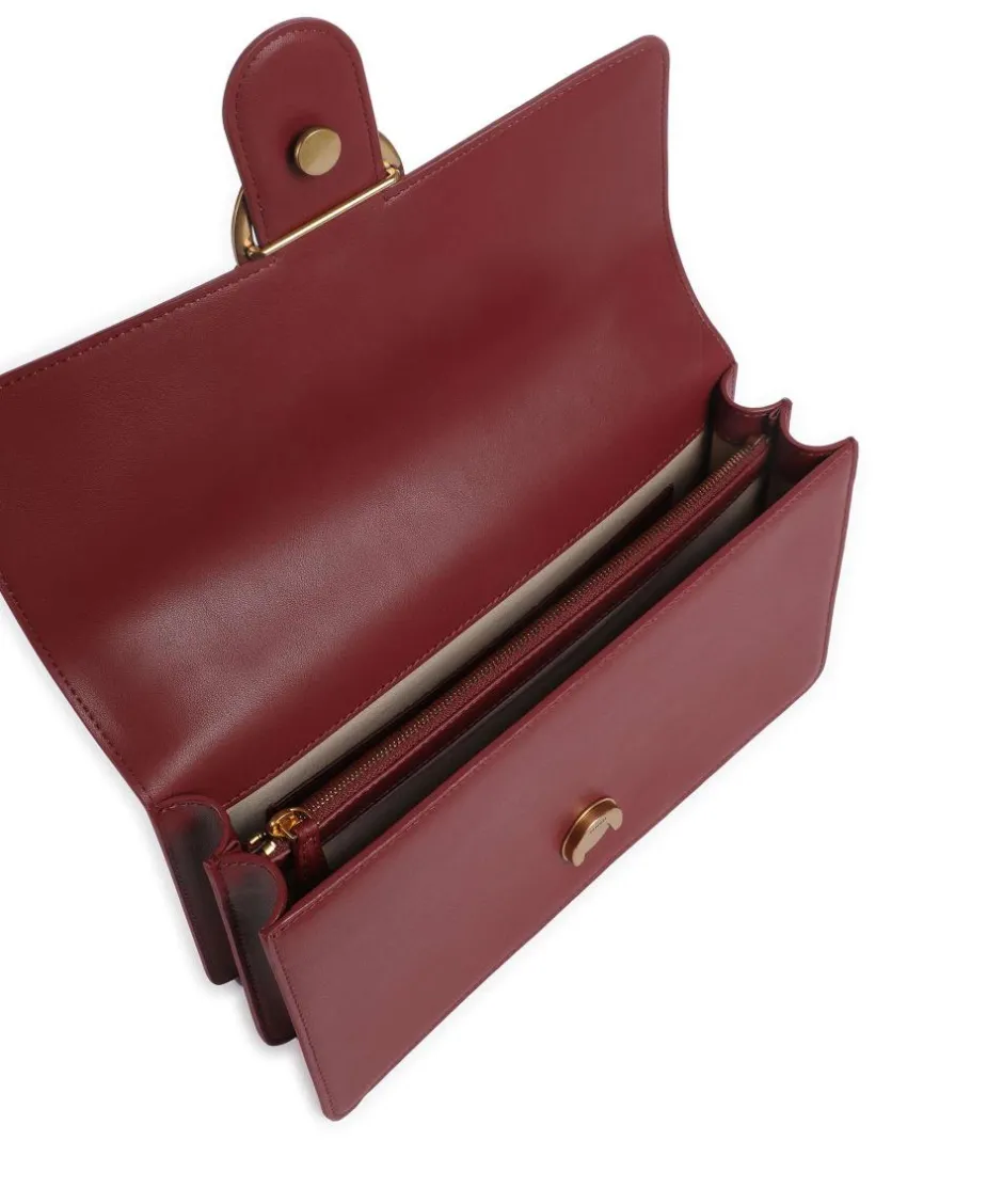 Pinko Shoulder Bags|Crossbody Bags-Love One Classic Shoulder bag fine grain cow leather