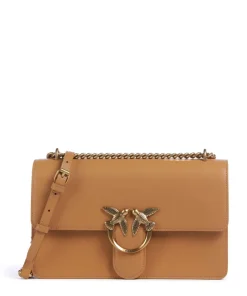 Pinko Shoulder Bags|Crossbody Bags-Love One Classic Shoulder bag fine grain cow leather