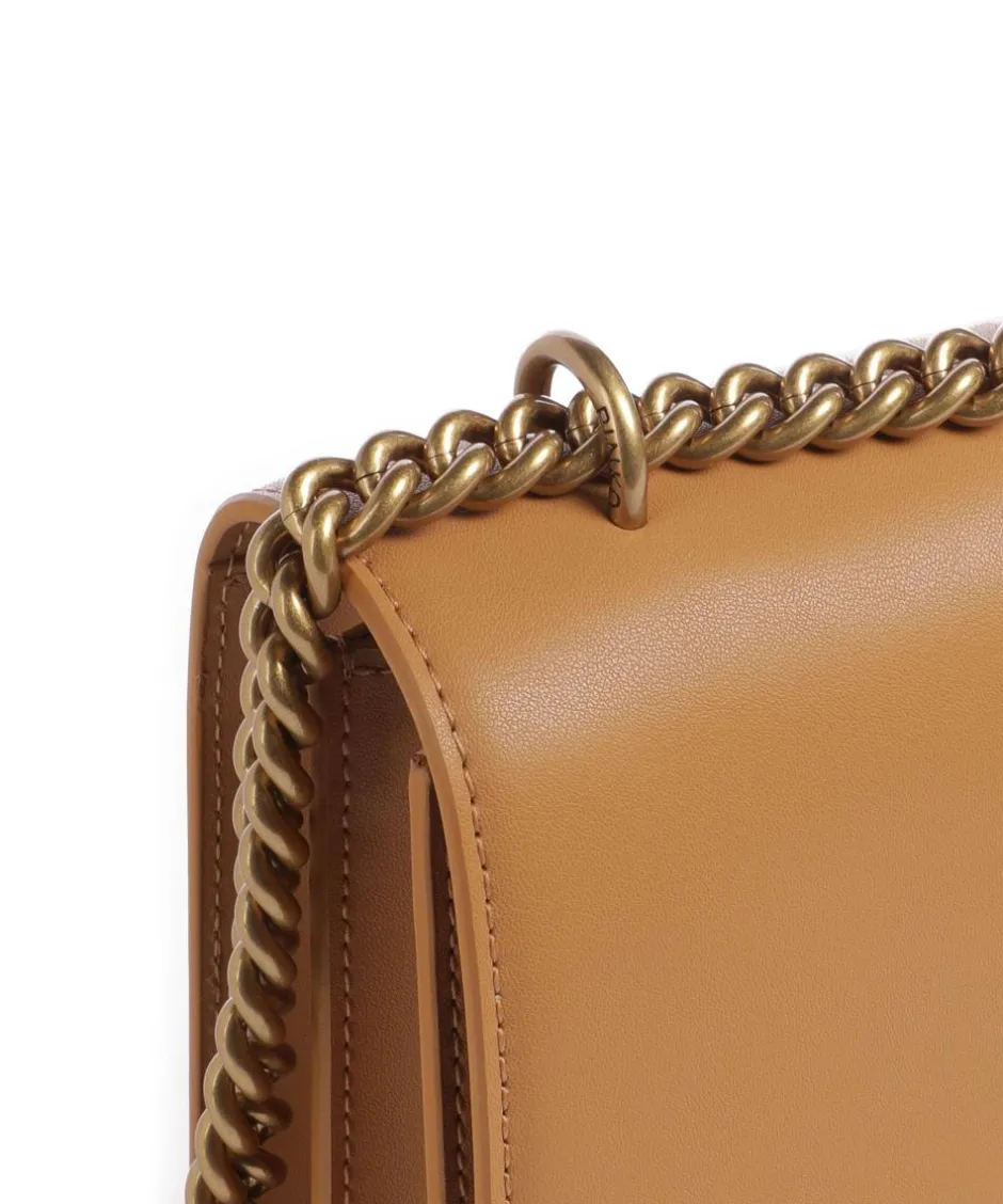 Pinko Shoulder Bags|Crossbody Bags-Love One Classic Shoulder bag fine grain cow leather