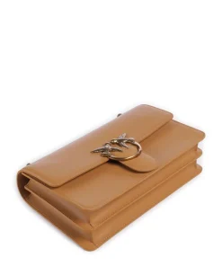 Pinko Shoulder Bags|Crossbody Bags-Love One Classic Shoulder bag fine grain cow leather