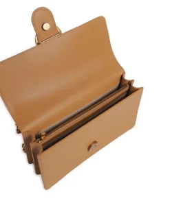 Pinko Shoulder Bags|Crossbody Bags-Love One Classic Shoulder bag fine grain cow leather