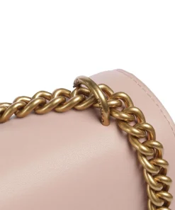 Pinko Shoulder Bags|Crossbody Bags-Love One Classic Shoulder bag fine grain cow leather