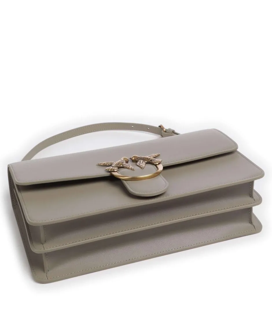 Pinko Shoulder Bags|Crossbody Bags-Love One Classic Shoulder bag fine grain cow leather