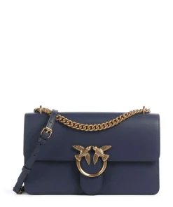 Pinko Clutch & Evening Bags|Shoulder Bags-Love One Classic Shoulder bag fine grain cow leather