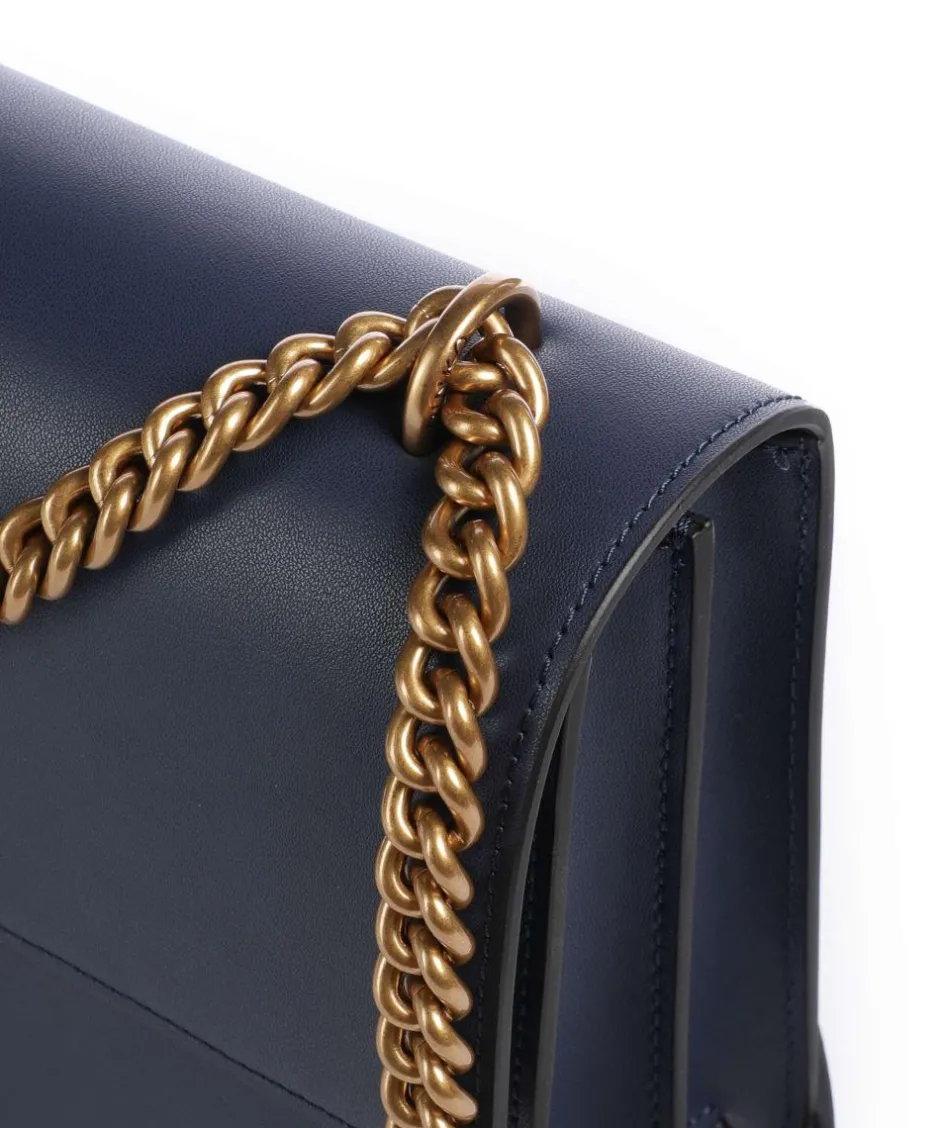 Pinko Clutch & Evening Bags|Shoulder Bags-Love One Classic Shoulder bag fine grain cow leather