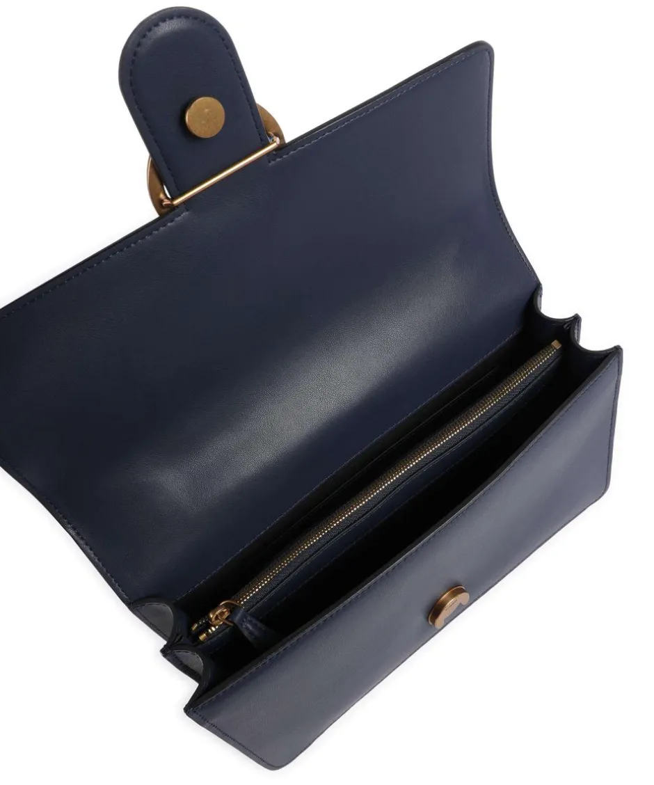 Pinko Clutch & Evening Bags|Shoulder Bags-Love One Classic Shoulder bag fine grain cow leather