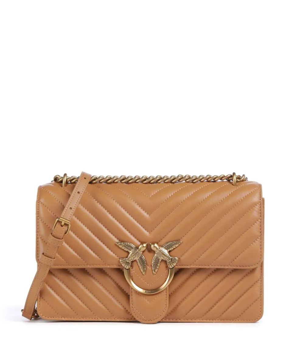 Pinko Shoulder Bags|Crossbody Bags-Love One Classic Shoulder bag sheepskin leather