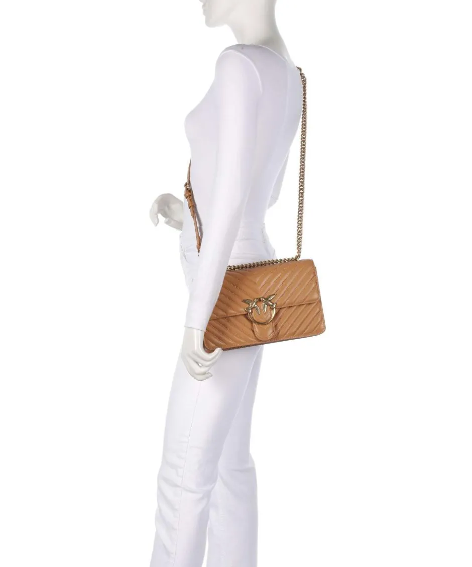 Pinko Shoulder Bags|Crossbody Bags-Love One Classic Shoulder bag sheepskin leather