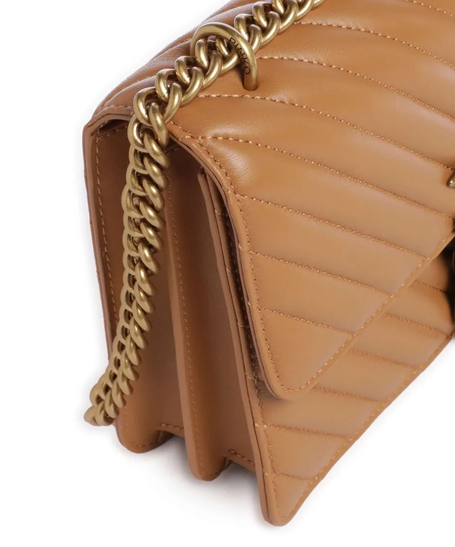 Pinko Shoulder Bags|Crossbody Bags-Love One Classic Shoulder bag sheepskin leather
