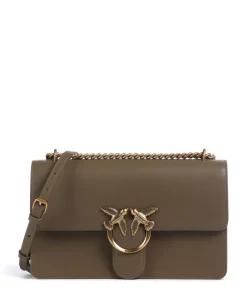 Pinko Shoulder Bags|Crossbody Bags-Love One Classic Shoulder bag fine grain cow leather