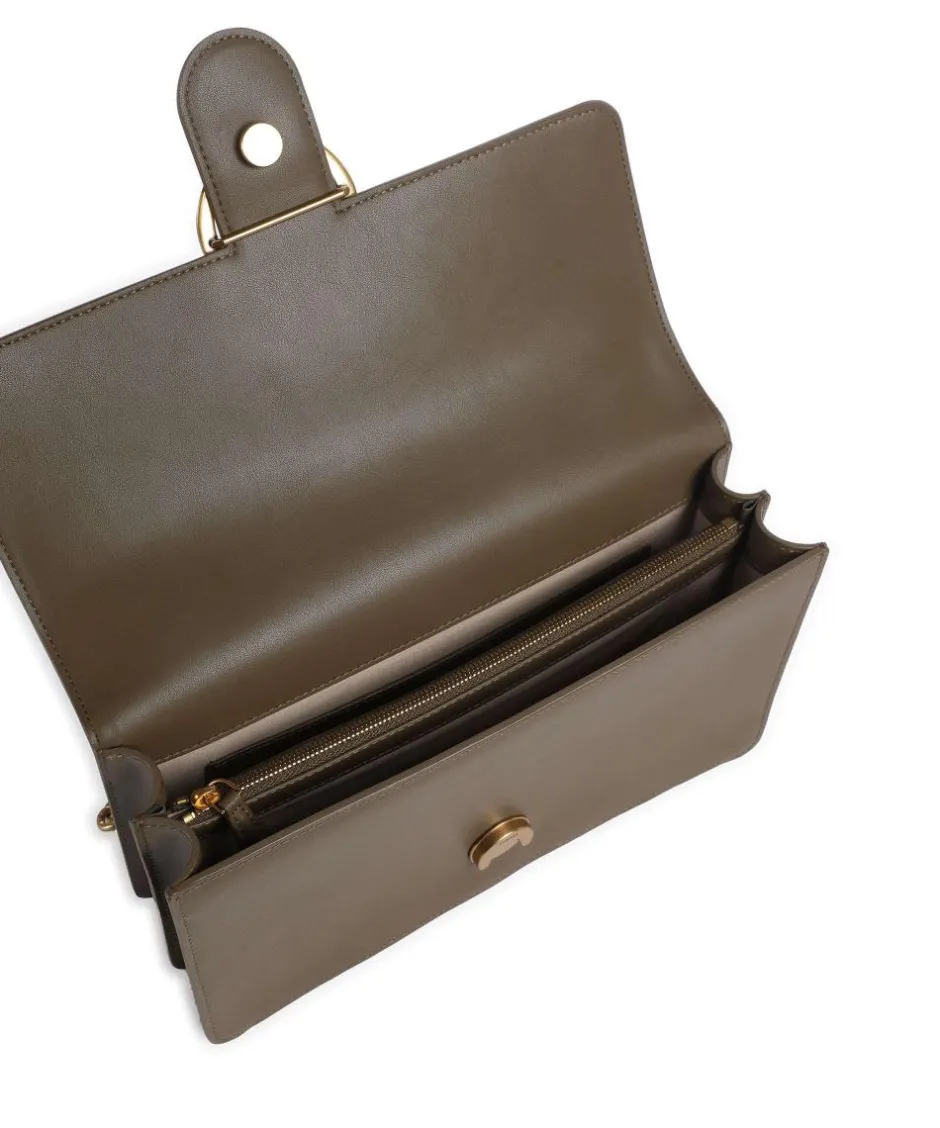 Pinko Shoulder Bags|Crossbody Bags-Love One Classic Shoulder bag fine grain cow leather