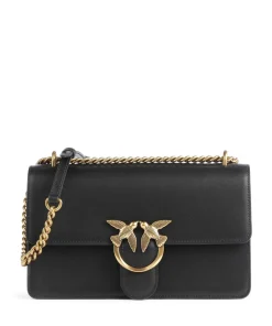 Pinko Shoulder Bags|Crossbody Bags-Love One Classic Shoulder bag fine grain cow leather