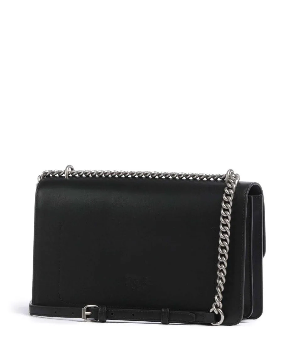 Pinko Shoulder Bags|Crossbody Bags-Love One Classic Shoulder bag fine grain cow leather