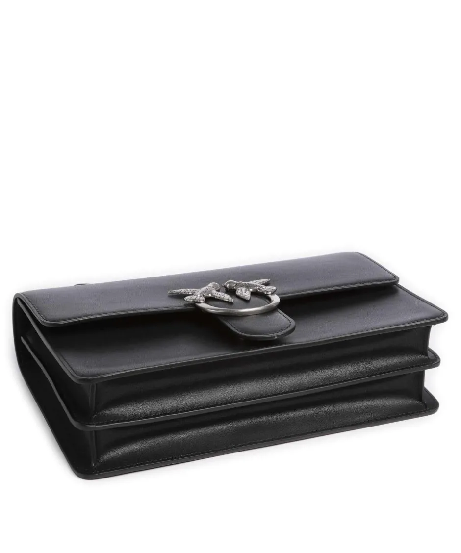 Pinko Shoulder Bags|Crossbody Bags-Love One Classic Shoulder bag fine grain cow leather