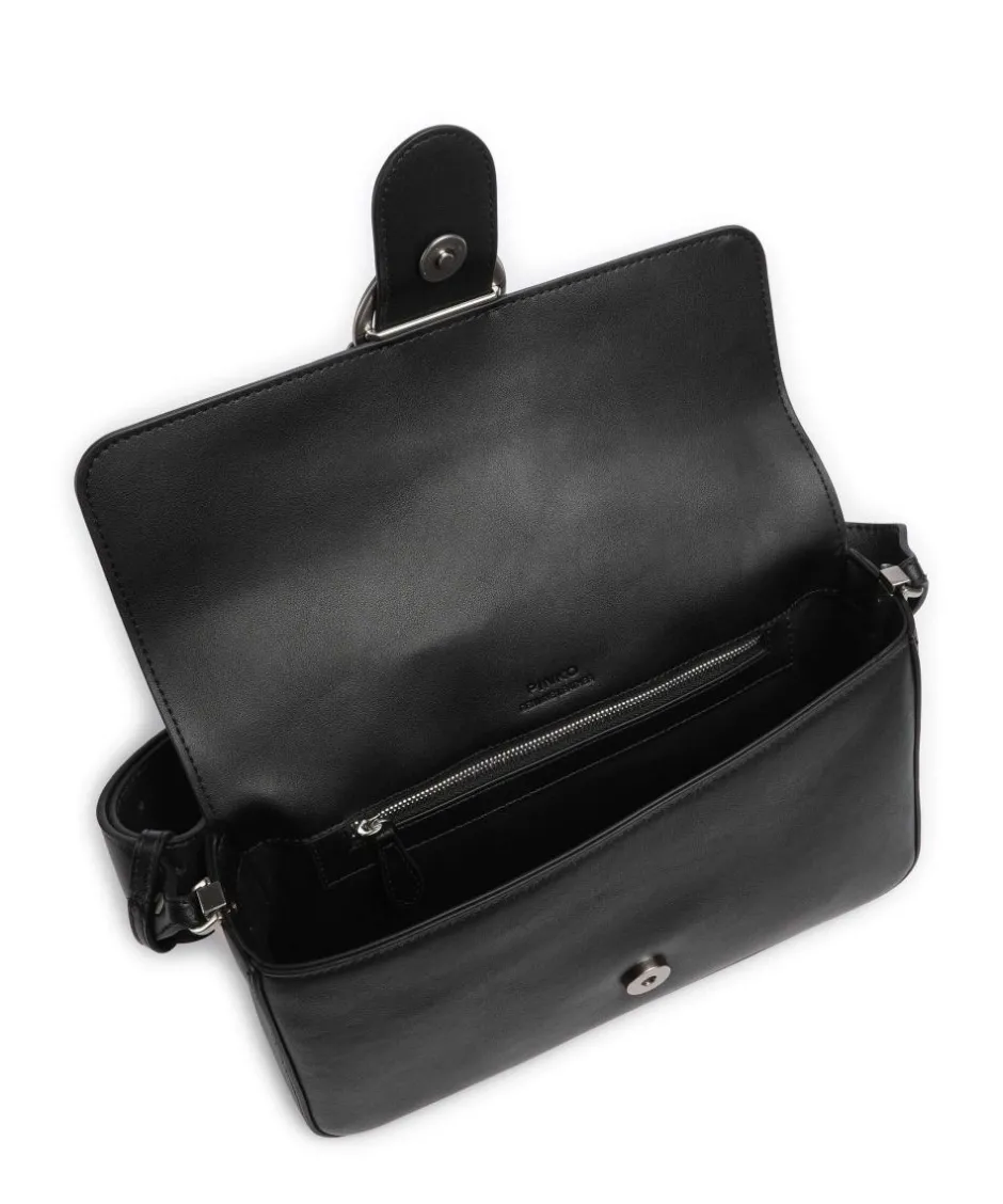 Pinko Shoulder Bags|Crossbody Bags-Love One Classic Slouchy Shoulder bag fine grain cow leather
