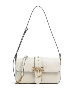 Pinko Shoulder Bags|Crossbody Bags-Love One Classic Slouchy Shoulder bag fine grain cow leather